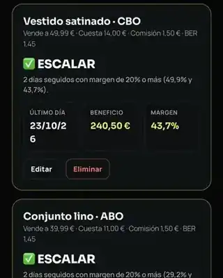 Cuándo escalar