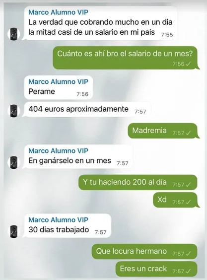Resultado de Marco: En 2 días gana el sueldo de un mes en Honduras